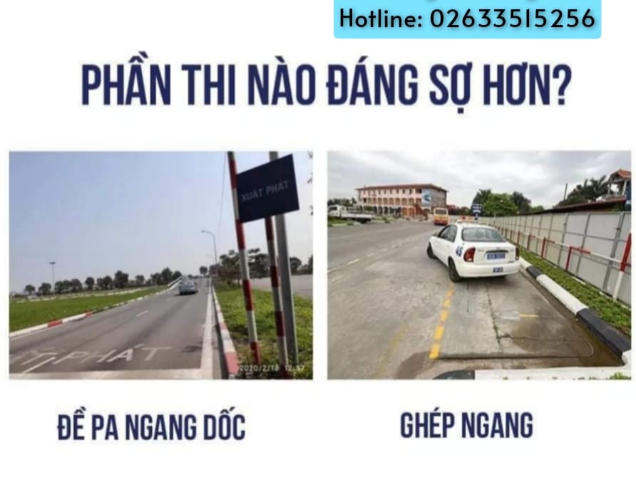 đề pa ngang dốc - ghép ngang phần thi nào đáng sợ hơn